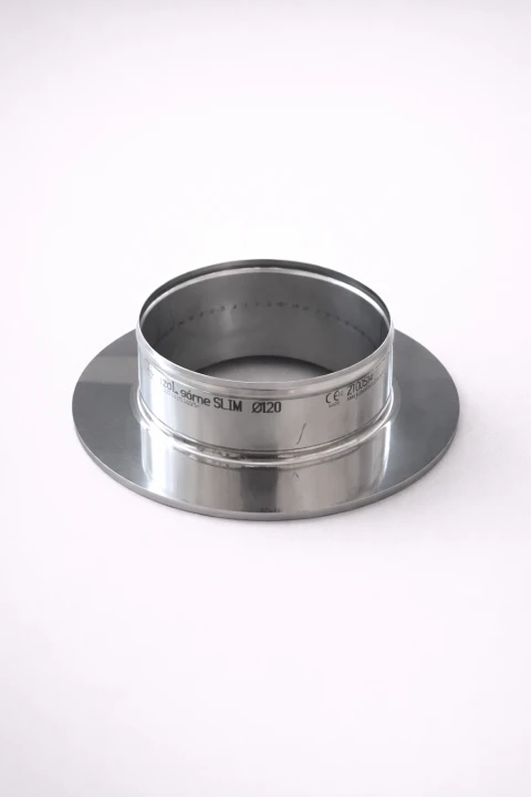 Verbindungsring für Schornstein Ø120 – präzise Passform und einfache Montage.
