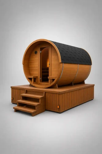Mobile Fasssauna 250 cm Premium Garden Edition mit eleganter Holzverkleidung des Anhängers – Gartensauna direkt vom Hersteller SpaDucha._900.webp